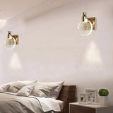 Round Bubble Transparent Metal LED Wall Light - Clowas