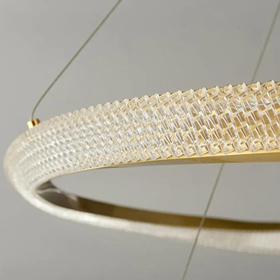 Round Design Modern Luxury LED Pendant Light - Clowas