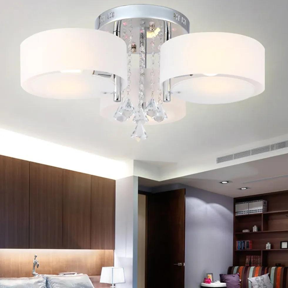 Round Petals LED Modern Flush Ceiling Lights - Clowas