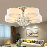 Round Petals LED Modern Flush Ceiling Lights - Clowas