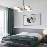 Modern Macaron Round Chandelier for Living Room