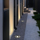 Round Recessed Step Outdoor Lights - Clowas