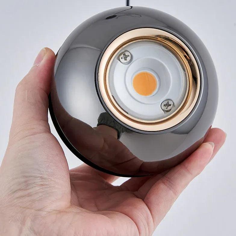 Round Sphere Industrial LED Pendant Light - Clowas