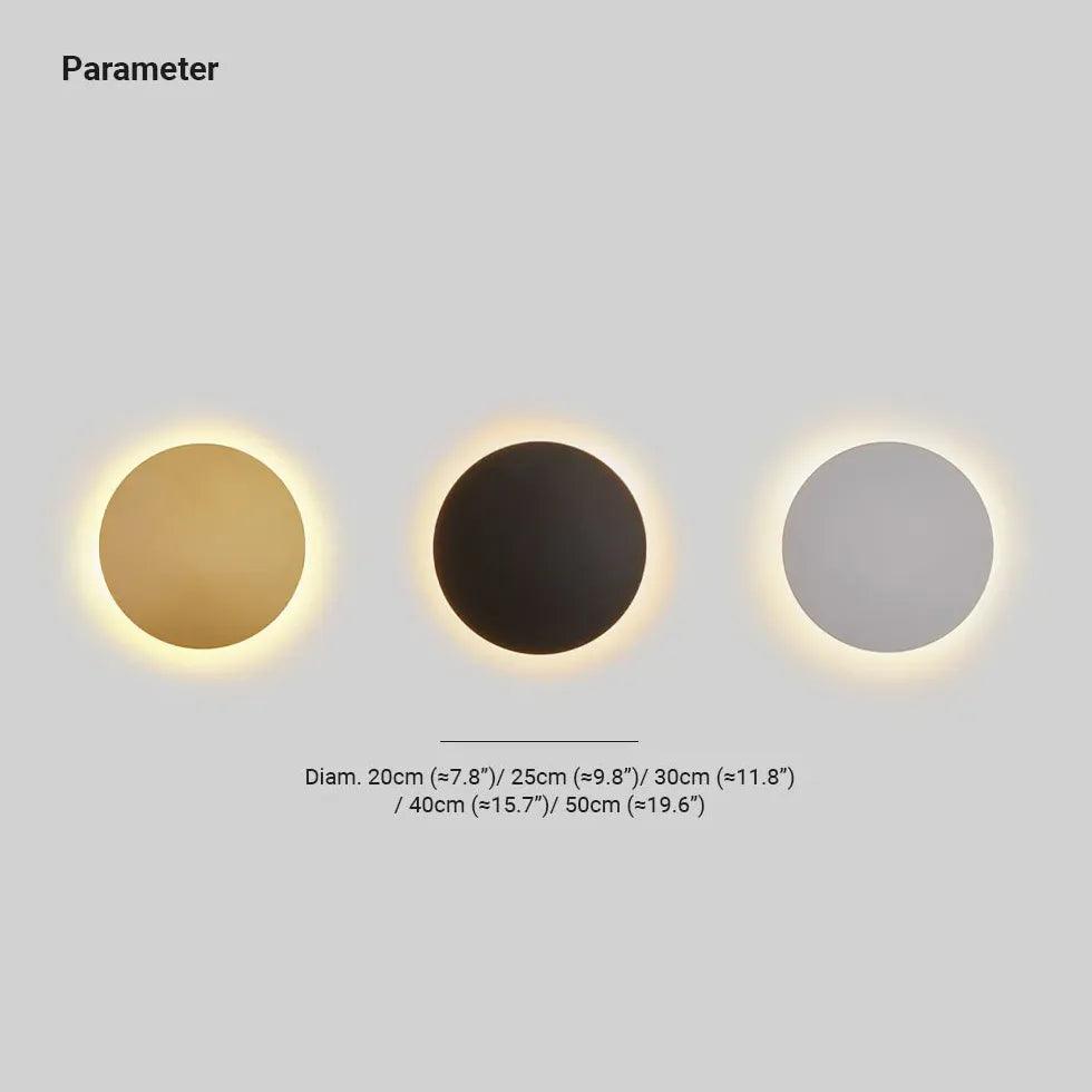 round wall light led indoor - Clowas