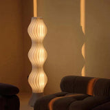White Wavy Soft Light Modern Floor Lamp - Clowas