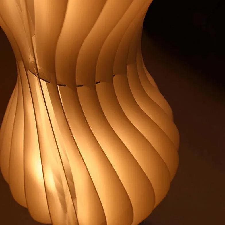 White Wavy Soft Light Modern Floor Lamp - Clowas