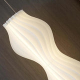 White Wavy Soft Light Modern Floor Lamp - Clowas