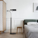 Floor Lamp with Modern Leather Design for Living Room