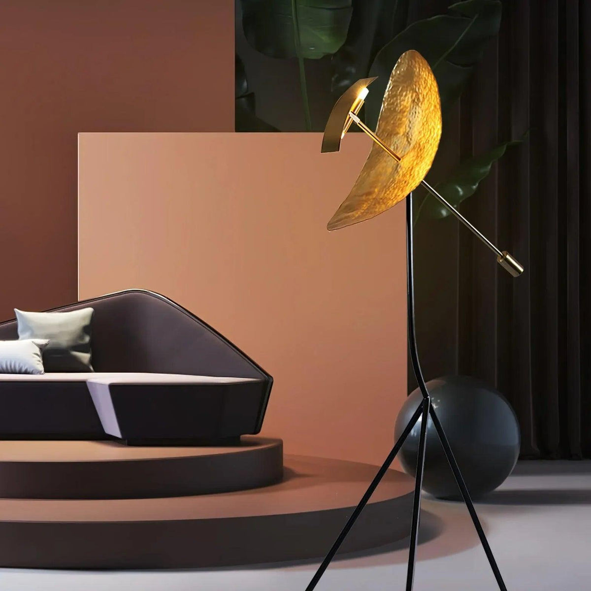 Tripod Floor Lamp with Nordic Minimalist Design