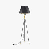 Nordic Black Tripod Floor Lamp for Living Room