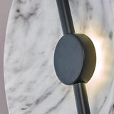 Floor Lamps for Living Room with Marble Disc