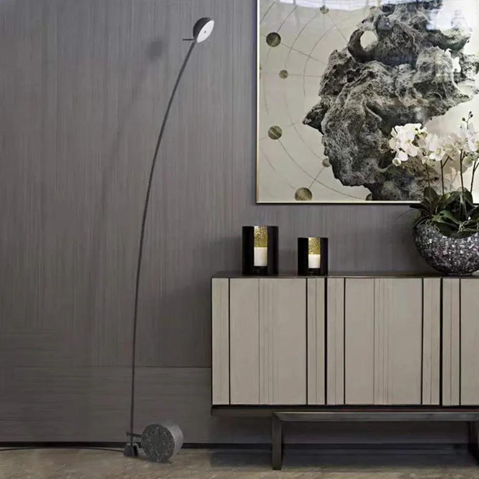 Arc Floor Lamp with Modern Adjustable Iron Design