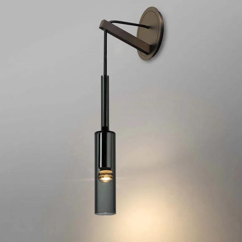 Creative Bottle-Shaped Crystal Bedside Wall Lamp