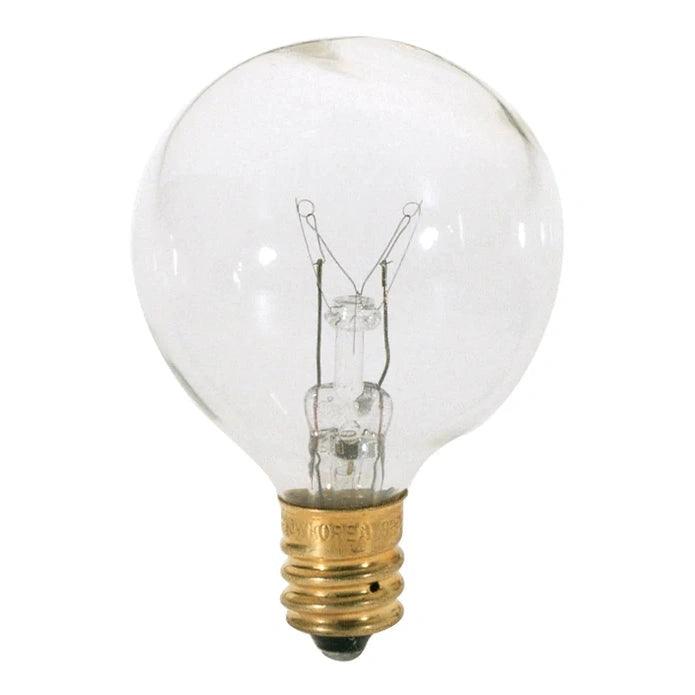 Incandescent Clear 1500 Hours 370Lm Candelabra Base 120V 2700K