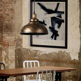 Semi-Sphere Vintage Industrial Pendant Light - Clowas