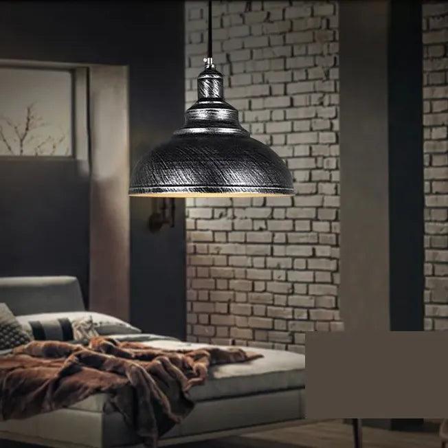 Semi-Sphere Vintage Industrial Pendant Light - Clowas