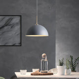 Semicircular Lampshade Dining Room Modern Pendant Light - Clowas