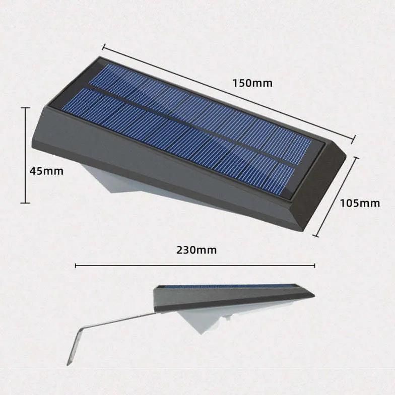 Sensing Solar LED Outdoor Wall Light - Clowas