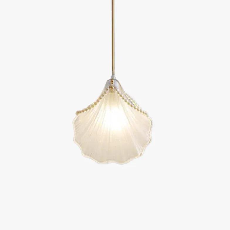 Shell-Shaped Modern Bedroom Pendant Light - Clowas