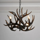 Faux Antler Vintage Candle Holder Chandelier - Clowas