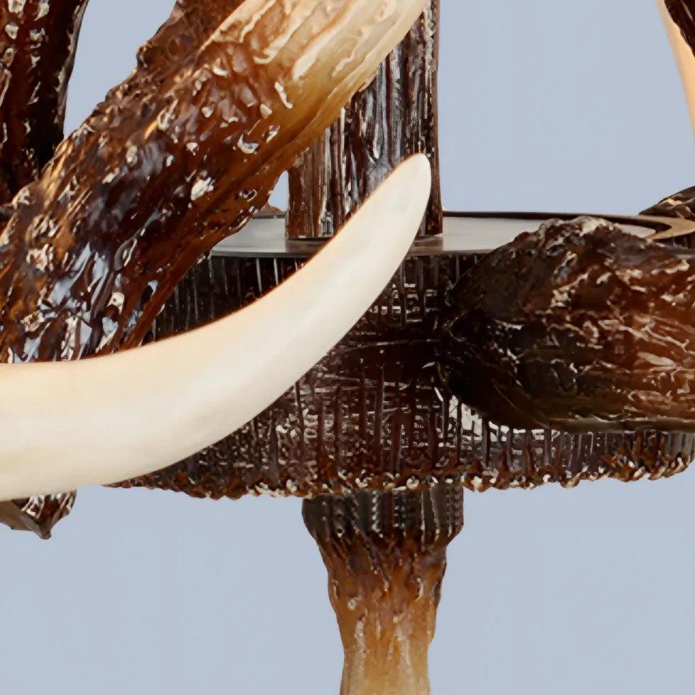 Faux Antler Vintage Candle Holder Chandelier - Clowas