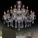 Glass Candle Holders Elegant Vintage Chandelier - Clowas