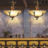 Antler-Inspired Design Rustic Wooden Vintage Chandelier - Clowas