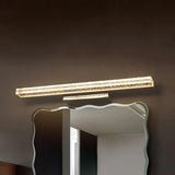 Silver Long Strip Bathroom Mirror Lights - Clowas