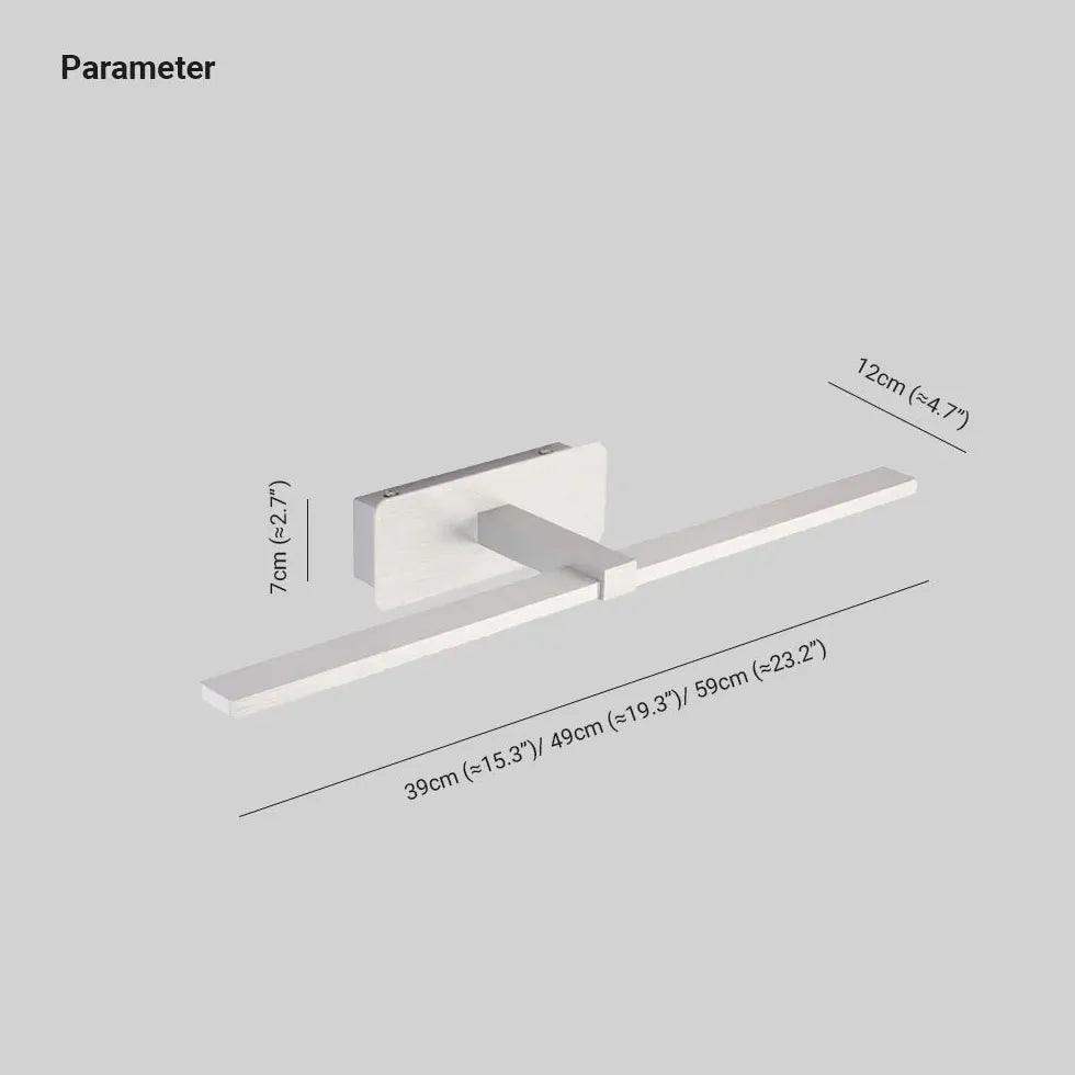 Silver Minimalism Led Picture Lights - Clowas