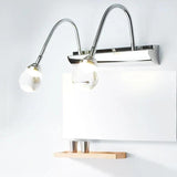 Silver Spring Pipe Bathroom Wall Lights - Clowas
