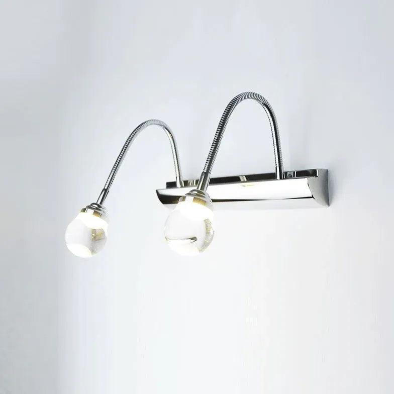 Silver Spring Pipe Bathroom Wall Lights - Clowas