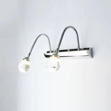 Silver Spring Pipe Bathroom Wall Lights - Clowas