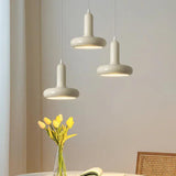 Sleek Rounded Design White Dining Pendant Light - Clowas