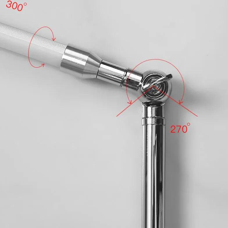 Slender Adjustable Arm Minimalist Floor Lamp - Clowas