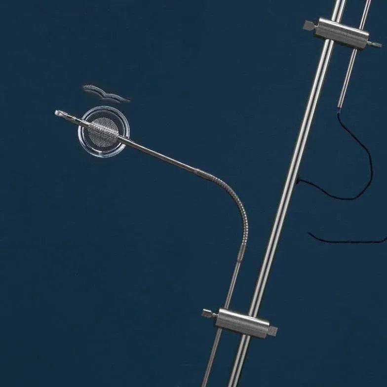 Slender Stand Floor Lamp with Shadow Decoration - Clowas