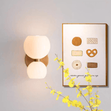 Nordic Creative Glass LED Up Down Wall Light for Bedroom