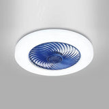 Circular Modern Ceiling Fans With LED Lights