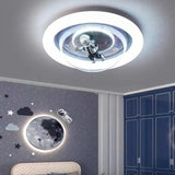 Space Theme Bedroom Flush Ceiling Lights - Clowas