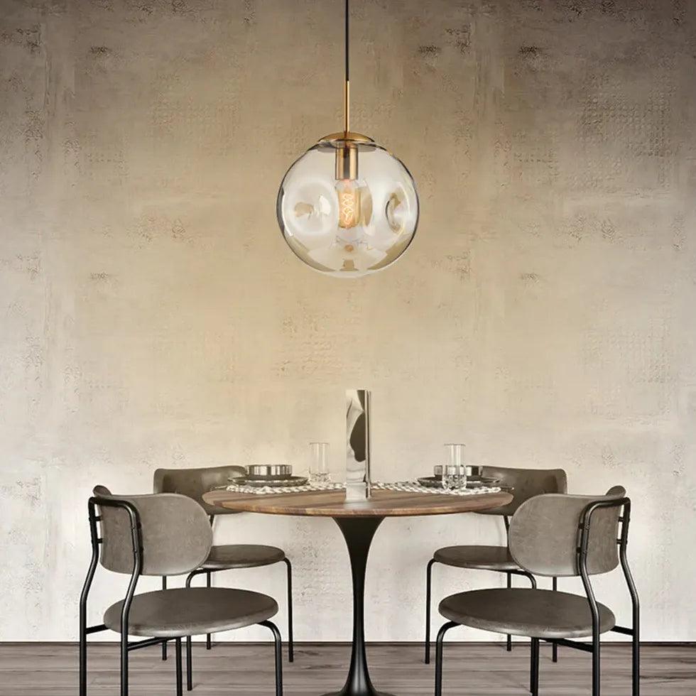 Spherical Bubbles Glass Modern Pendant Light - Clowas