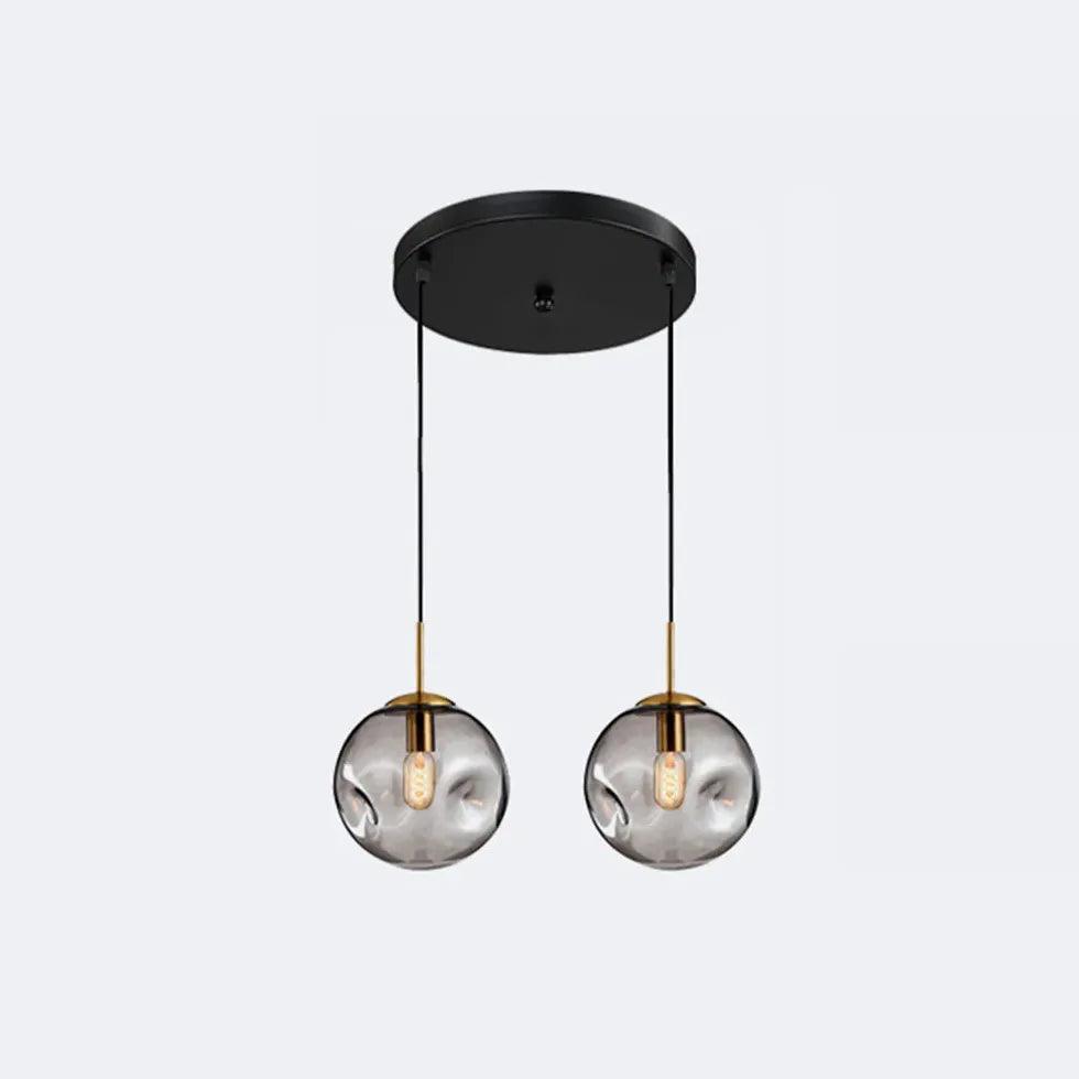 Spherical Bubbles Glass Modern Pendant Light - Clowas