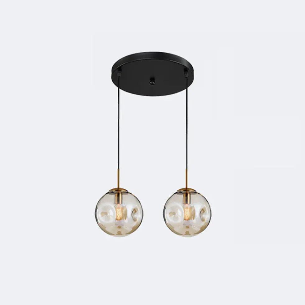 Spherical Bubbles Glass Modern Pendant Light - Clowas