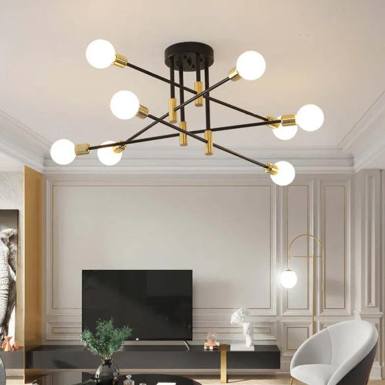 Spherical for Dining Room Flush Ceiling Lights - Clowas