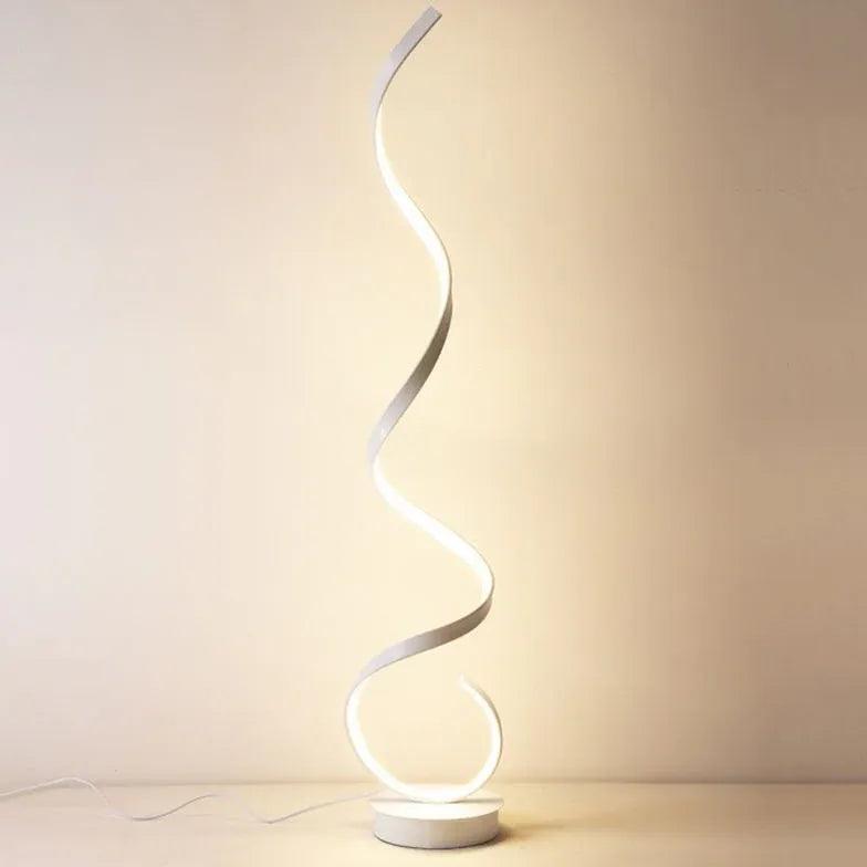Spiral Modern Art Style Floor Lamp - Clowas