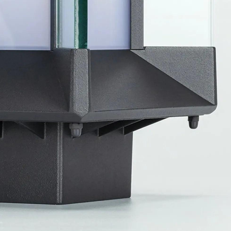 Square Solar Outdoor Pillar Lights - Clowas