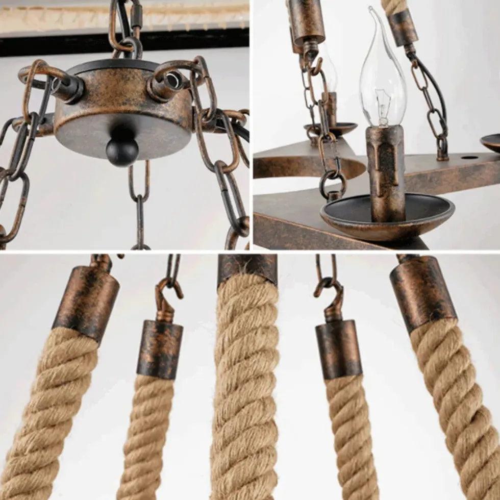 Star Candles Dining Room Vintage Chandelier - Clowas