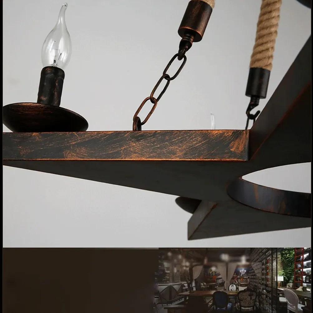 Star Candles Dining Room Vintage Chandelier - Clowas