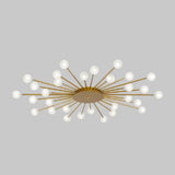 Contemporary Glass Ball Ceiling Light for Bedroom