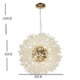 Starburst Gold Crystal Modern Chandelier - Clowas