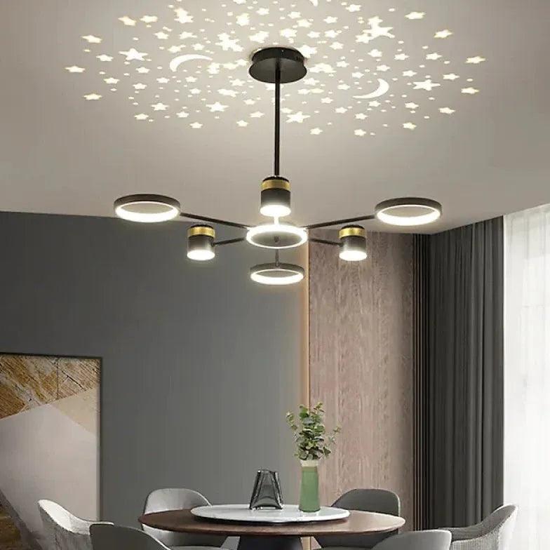 Starry Sky Projection LED Modern Pendant Light - Clowas