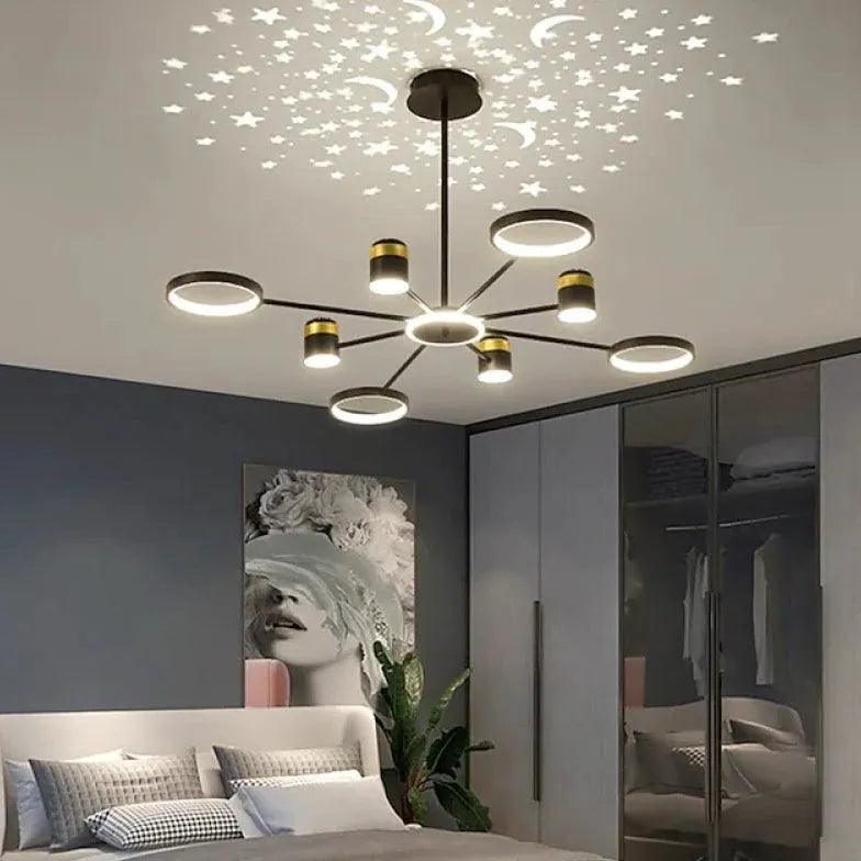 Starry Sky Projection LED Modern Pendant Light - Clowas